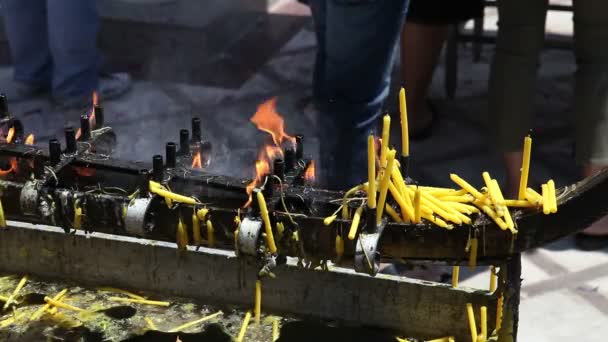 Ταϊλάνδη. Βουδιστικός ναός — Αρχείο Βίντεο