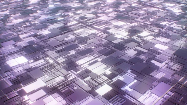 Futuristische Sci Bewegungstechnologie Abstraktes Metall Virtuelle Landschaft Abstrakte Hintergrundtextur — Stockfoto