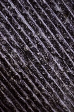 photo texture of black processed stone