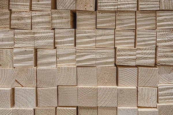 Abstract Background Pile Timber Close Stock Image