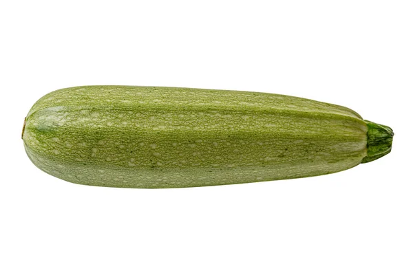 Mature Succose Zucchine Isolate Bianco — Foto Stock