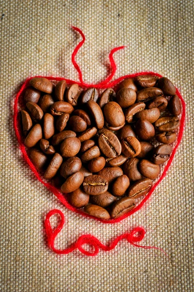 Koffie met liefde — Stockfoto