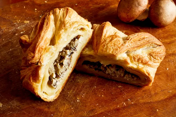 Mushroom pie — Stock Photo, Image