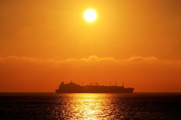 Oceanische zonsondergang — Stockfoto