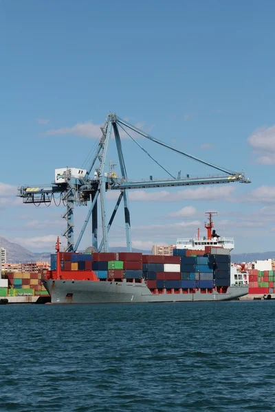 Containerschiff — Stockfoto