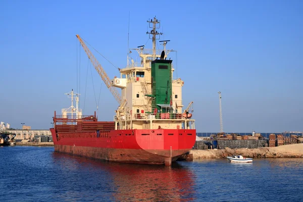 General cargo motor vessel — Stock Photo, Image