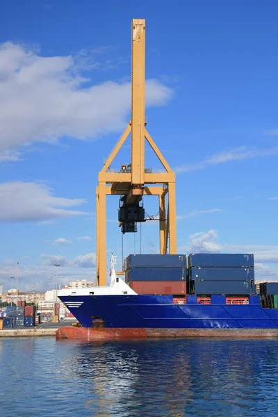Navă container — Fotografie, imagine de stoc