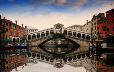 grand canal Venedik rialto Köprüsü