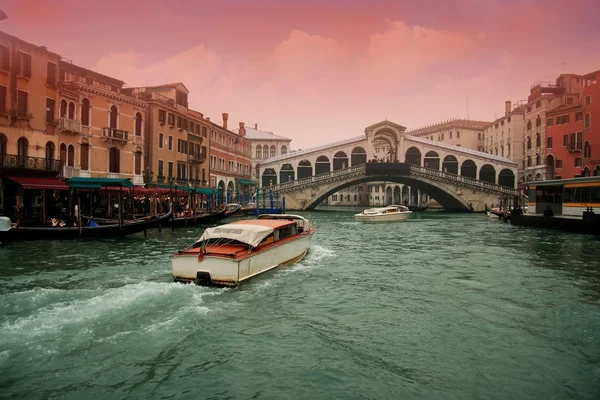 Podul Rialto din Veneția — Fotografie, imagine de stoc