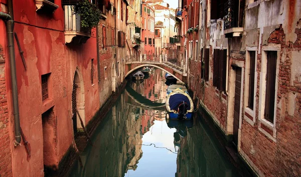 Härlig kanalerna i Venedig — Stockfoto