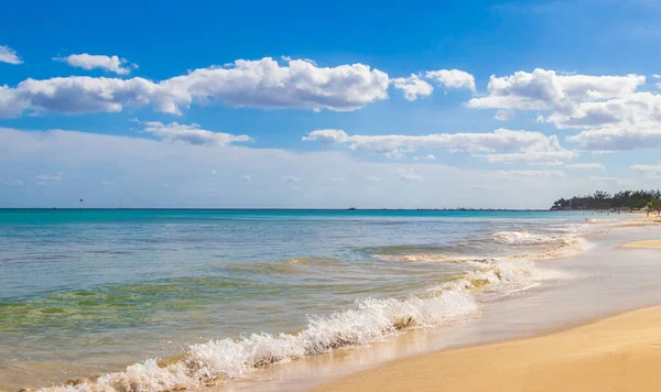 Tropisch Mexicaans Uitzicht Het Strand Vanaf Playa Punta Esmeralda Playa — Stockfoto