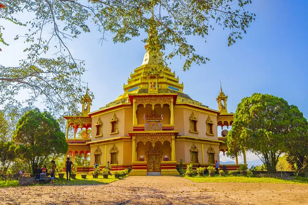 Luang Prabang Laos Novembro 2018 Wat Phol Phao Templo Budista — Fotografia de Stock