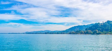 Khao Lak Phang-nga Tayland 'daki Lam ru Lamru Milli Parkı' nın muhteşem sahil manzarası ve manzarası..