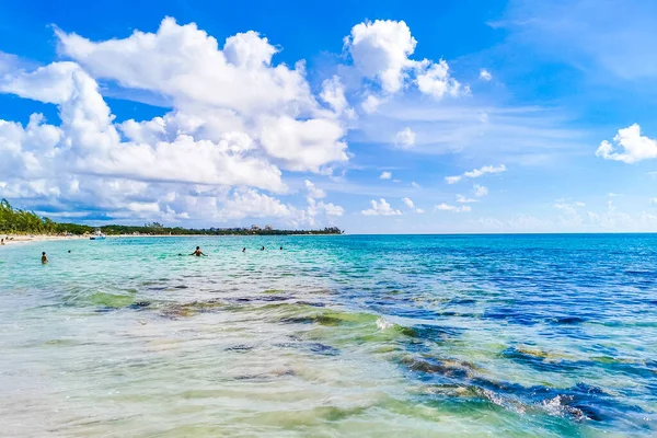 Tropisch Mexicaans Uitzicht Het Strand Vanaf Playa Punta Esmeralda Playa — Stockfoto