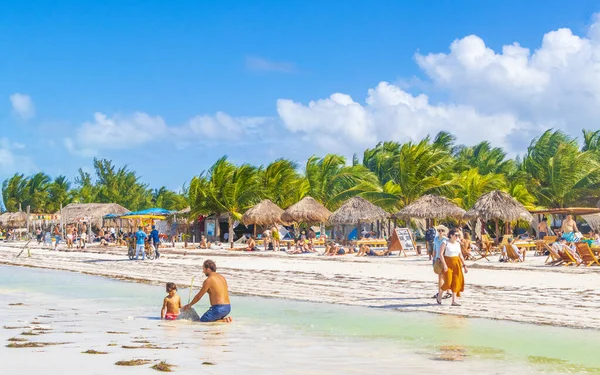 Mexikó Holbox December 2021 Panoráma Táj Kilátás Gyönyörű Holbox Sziget — Stock Fotó