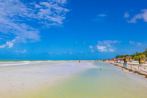 Holbox Mexico December 2021 Panorama Landscape View Beautiful Holbox Island — Fotografia de Stock