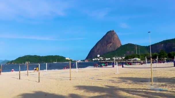 Rio Janeiro Brazil October 2020 Sugarloaf Sugar Loaf Mountain Pao — Stock Video