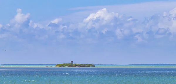 Panorama Landscape View Beautiful Holbox Island Isla Pasion Nature Natural — 图库照片