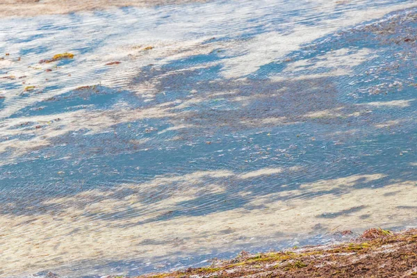 Природний Краєвид Прекрасний Острів Хольбокс Пляж Хвилями Бірюзова Зелена Вода — стокове фото