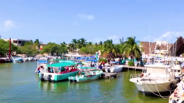Holbox México Dezembro 2021 Panorama Vista Paisagem Sobre Bela Ilha — Vídeo de Stock