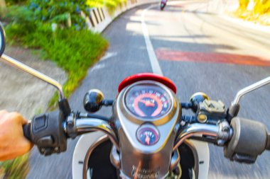 Tayland 'da Koh Samui' de motosiklet ve motosiklet kiralamak..