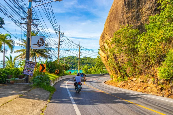 Surat Thani Thajsko27 Květen 2018 Řízení Motocyklu Pronájem Koloběžky Mopedy — Stock fotografie