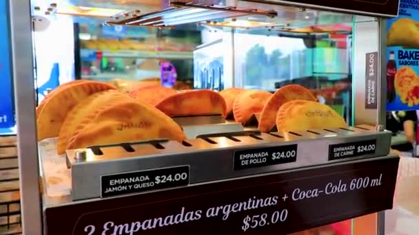 Puerto Aventuras México Fevereiro 2022 Comprando Café Gomart Mexicano Partir — Vídeo de Stock
