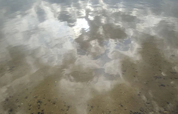 Beautiful Wadden Sea Tidelands Coast Beach Water Stones Rocks Boulders — ストック写真