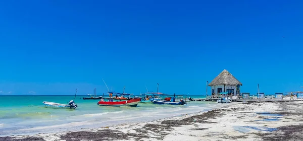 Holbox Mexico May 2022 Panorama Landscape View Beautiful Holbox Island —  Fotos de Stock