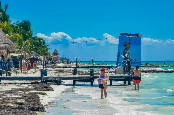 Holbox Mexico May 2022 Panorama Landscape View Beautiful Holbox Island — Fotografia de Stock