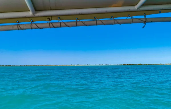 Boat Trip Tour Cancun Island Mujeres Isla Contoy Whale Shark — Fotografia de Stock