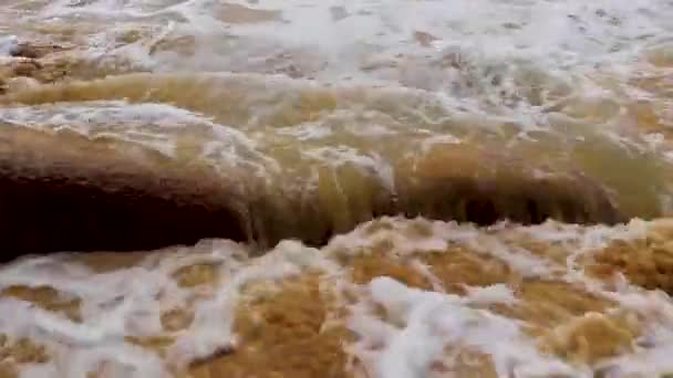 Nai Thon Naithon Beach Krásná Zátoka Snů Tyrkysovou Čistou Vodou — Stock video