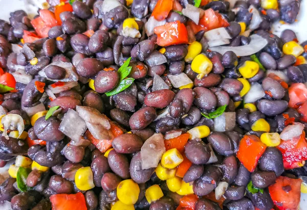 Vegetable Dish Soup Beans Peas Potatoes Onions Tomato Garlic White — Fotografia de Stock