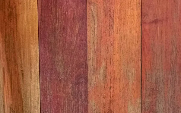 Brown lacquered wooden board wood texture pattern of slats beamsin Playa del Carmen Quintana Roo Mexico.