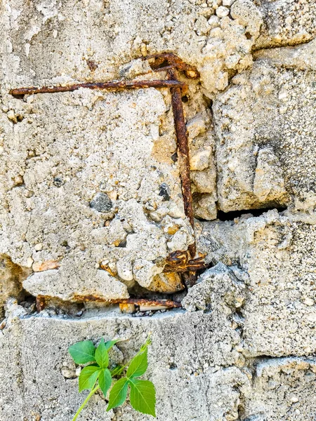 Όμορφη Πέτρα Τοίχο Και Πάτωμα Έδαφος Μοτίβο Υφή Zicatela Puerto — Φωτογραφία Αρχείου