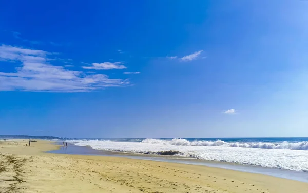 Extreem Mooie Grote Surfgolven Het Strand Zicatela Puerto Escondido Oaxaca — Stockfoto