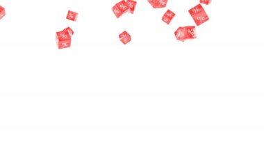 Faiz, beyaz başarı kavramına 3 boyutlu kırmızı kutularda düşüyor