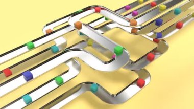 Paket sıralama hattı Ürün dağıtım lojistik merkezi Yapay zeka kusursuz döngü yapabiliyor