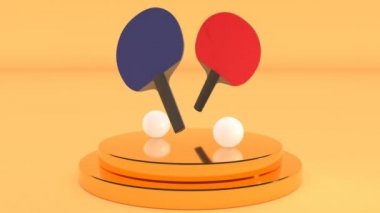 Dünya Masa Tenisi Rock 'çıları ve topları döner Gün pürüzsüz döndürebilir