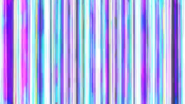 Glühende Linien minimale Bewegung 3d ar. Abstrakter Hyperraum-Hintergrund, der nahtlos schleifen kann — Stockvideo