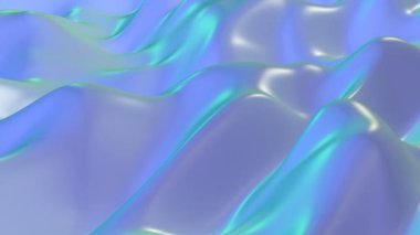 Renkli dalga Futuristik hareket grafiksel dijital sanat kusursuz 4k döngü yapabilir