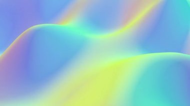 Dalgalı fütüristik akış yapısına sahip mavi. Dikensiz 4k döngü yapabiliyor.