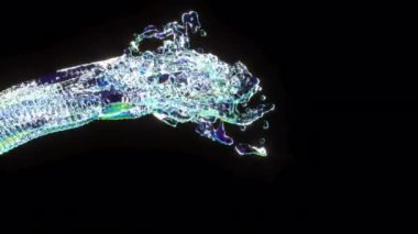 Water jet spray stream super slow motion 1000 fps 4k