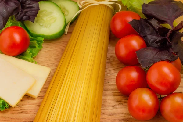 Pasta. Italiaanse keuken. — Stockfoto