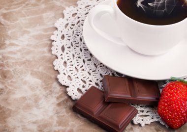 kahve ve çikolata