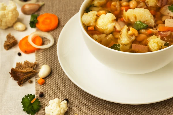 Vegetable soup — Stock Photo, Image