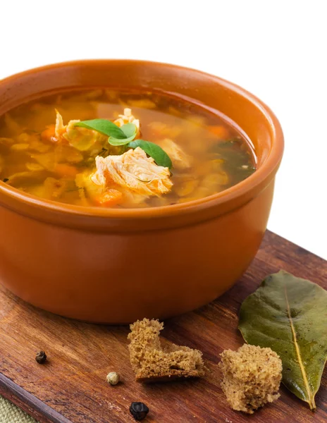 Fish soup — Stock Photo, Image