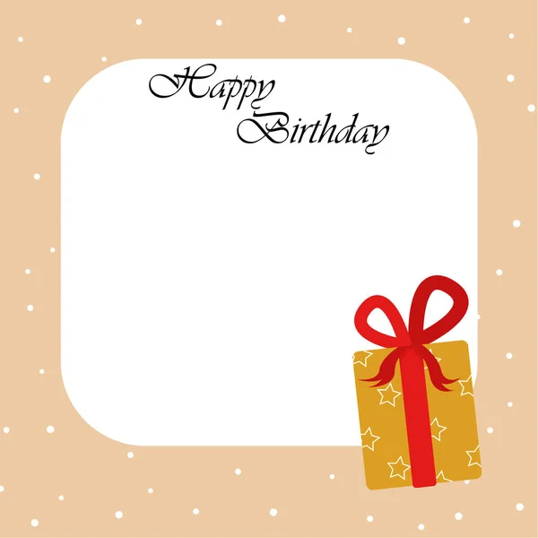 Doğum günü vektör arkaplan tasarımı. Doğum günün kutlu olsun. Hediye gibi unsurlarla dolu.