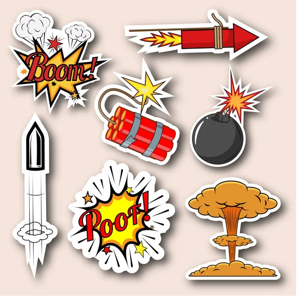 Dinamit çıkartmaları. Bomba, bum, puf..