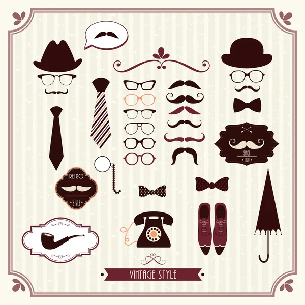 Vintage style — Stock Vector